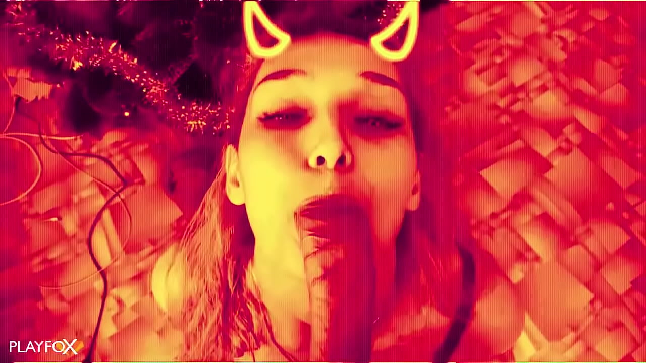 Bidh devilish hottie a 'faighinn fucked fìor mhath agus a' faighinn cum air a h-asal